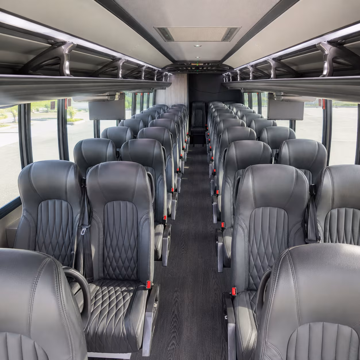 san antonio 30 passenger minibus interior