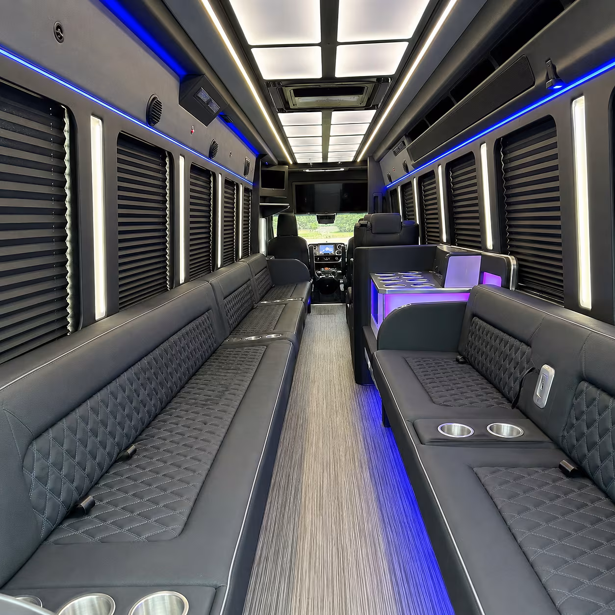 san antonio party bus inside