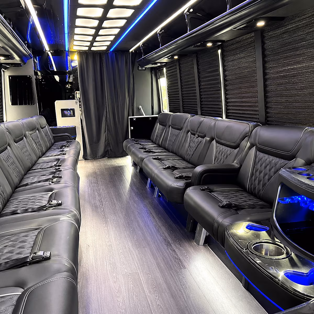 san antonio party bus interior