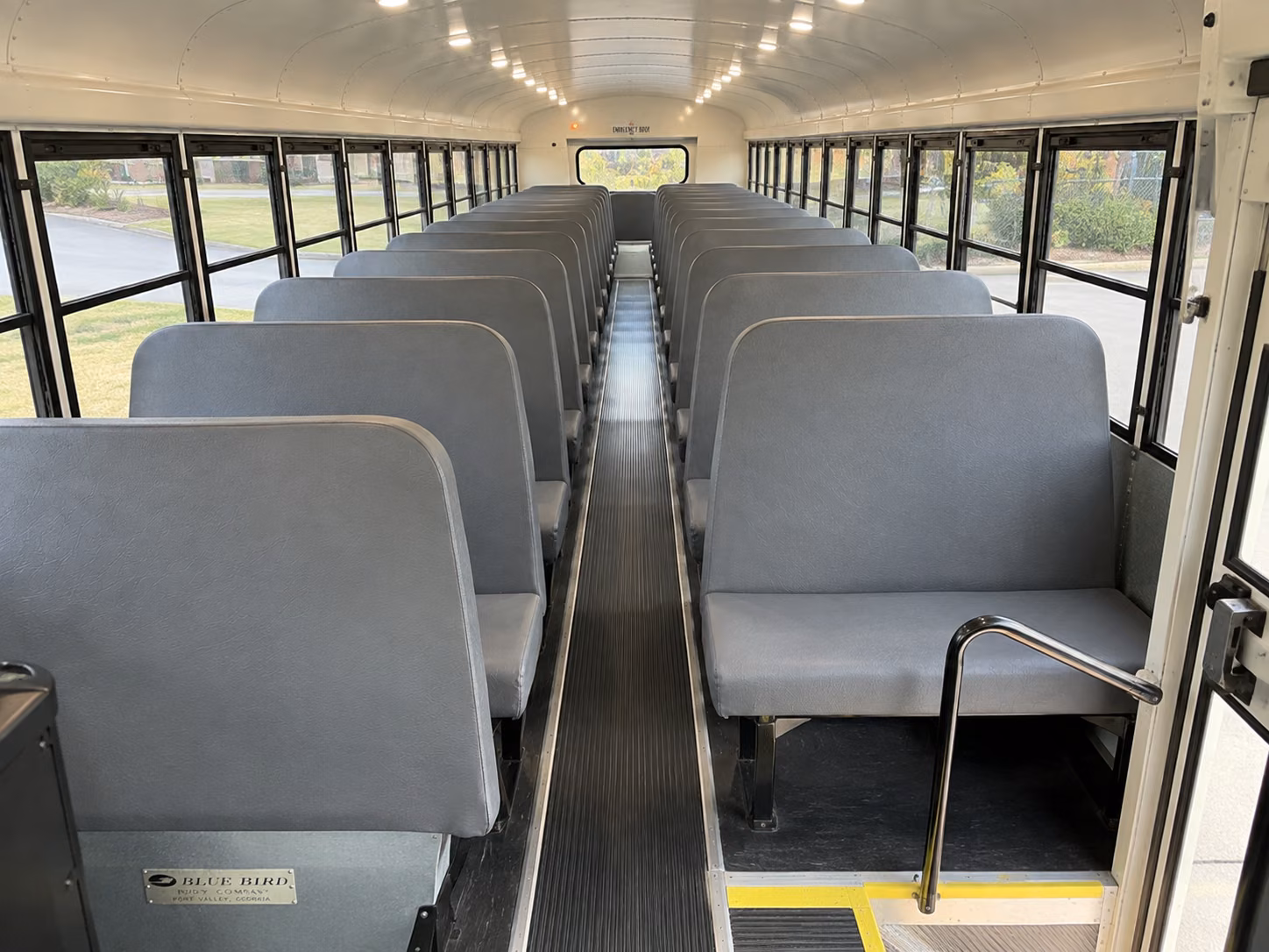 san antonio school bus interior