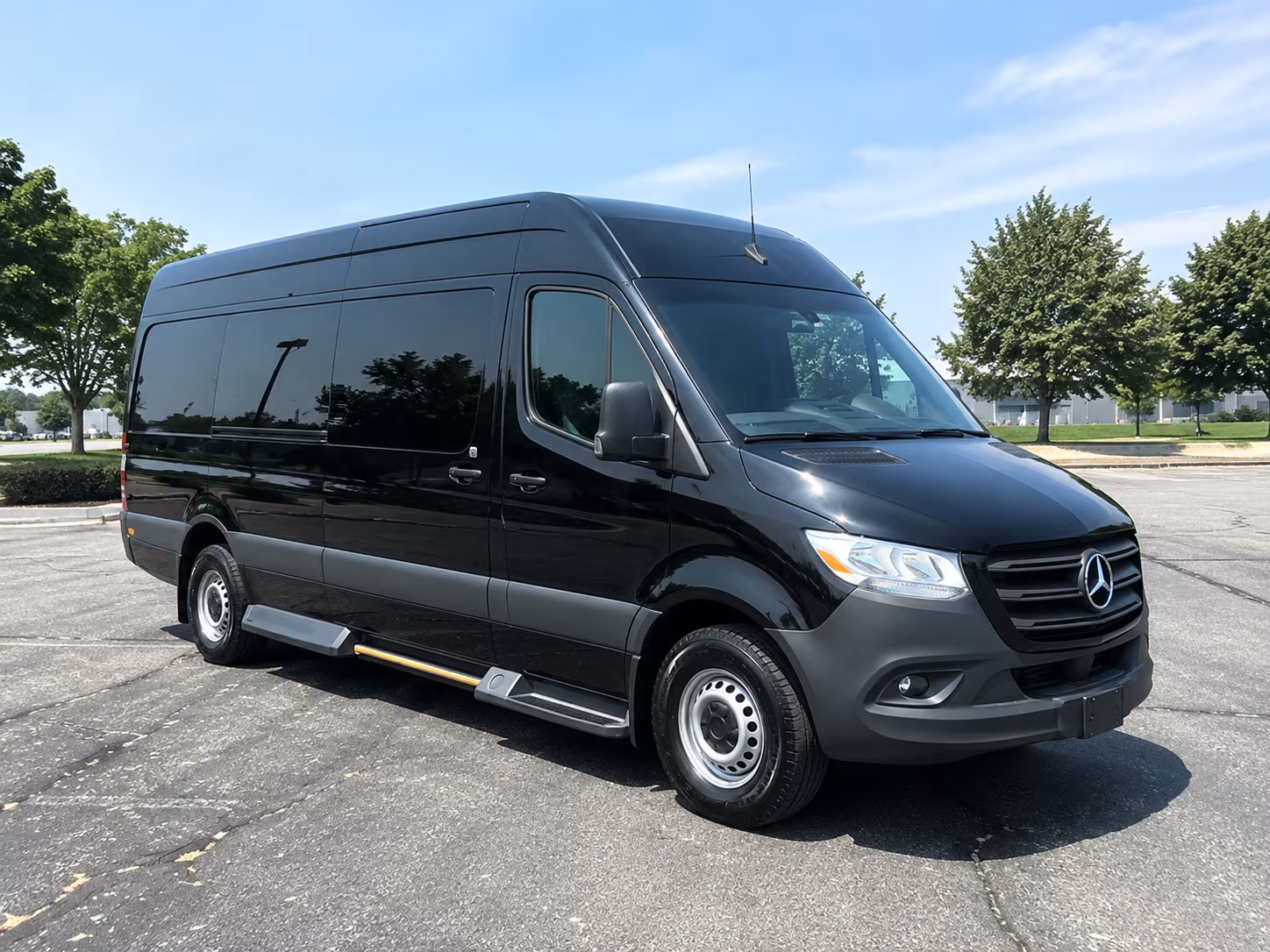 san antonio sprinter van with driver